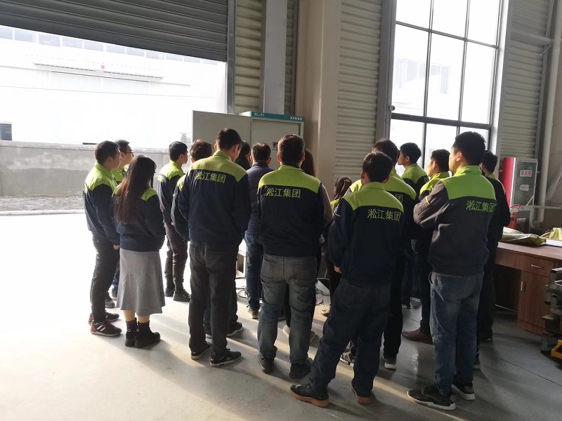 2019年2月15日南通工廠開工第一天全面培訓晚上開工宴