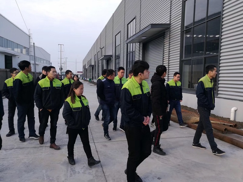 2019年2月15日南通工廠開工第一天全面培訓晚上開工宴